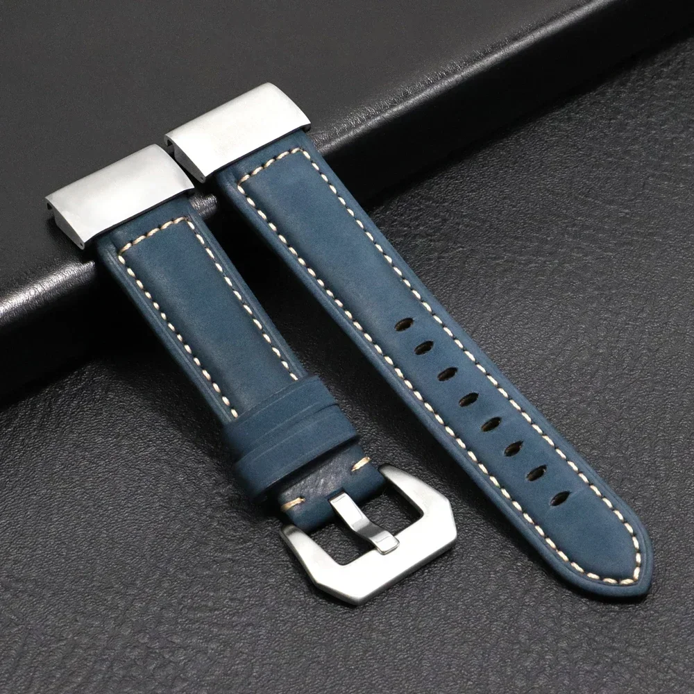 Genuine Leather QuickFit Watchband Strap - Premium 26mm/22mm