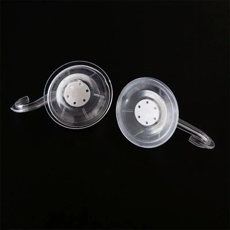 Vacuum Suction Cup Organizer Hook for Glass & Kitchen Appliances - Transparent Reusable Heavy-Duty Bathroom Hooks 4