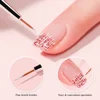 3pcs Nail UV Gel Brush Painting Pen Manicure Set DIY Ultra-Thin Line Drawing Pen Acrylic French Stripe Manicure Liner Brush Tool 4