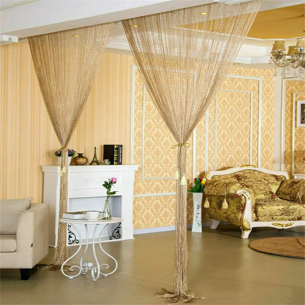 Beaded Curtains Room Divider Stylish String Panels