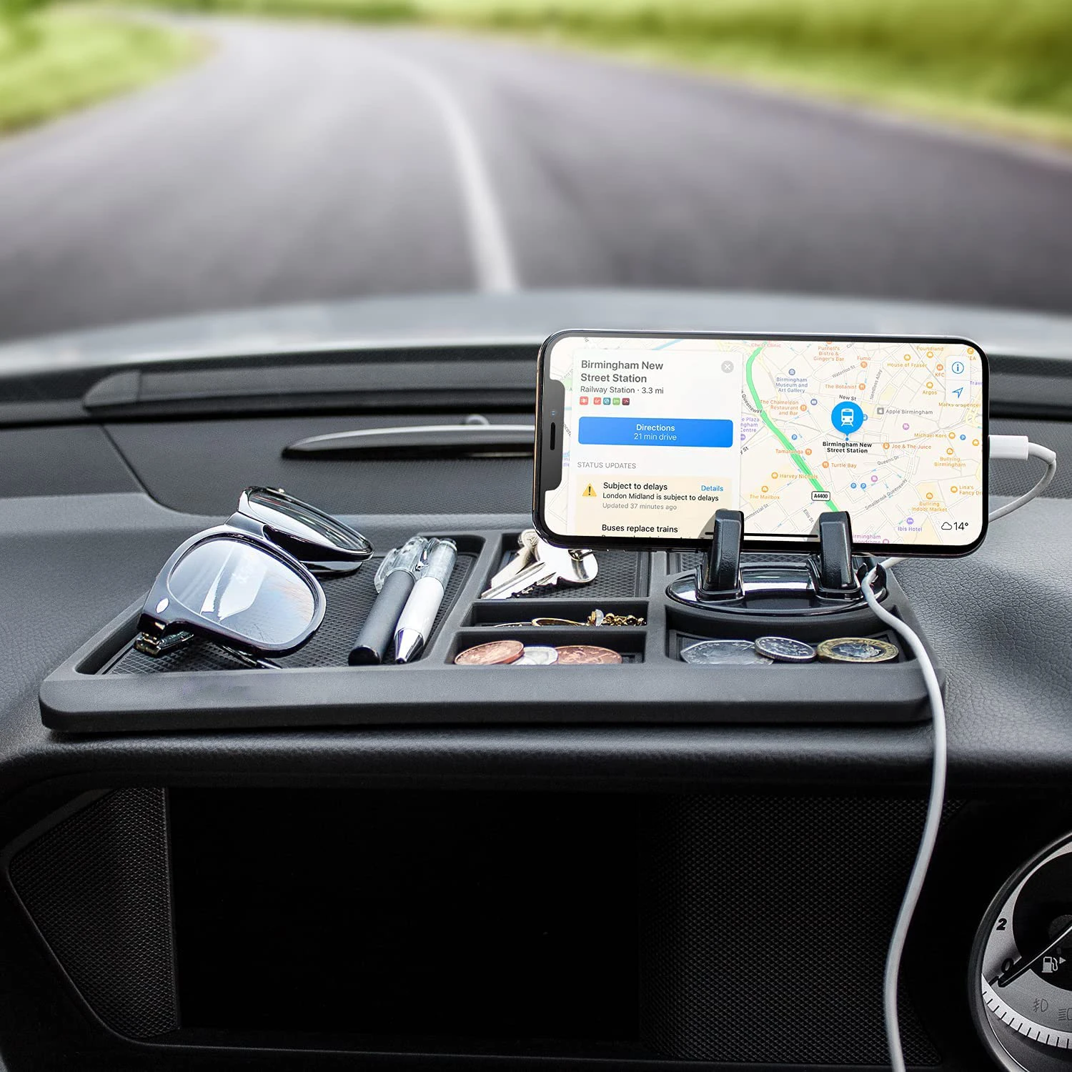 Multifunctional Car Anti-Slip Mat Auto Phone Holder Non Slip Sticky Anti Slide Dash Phone Mount Silicone Dashboard Car Pad Mat