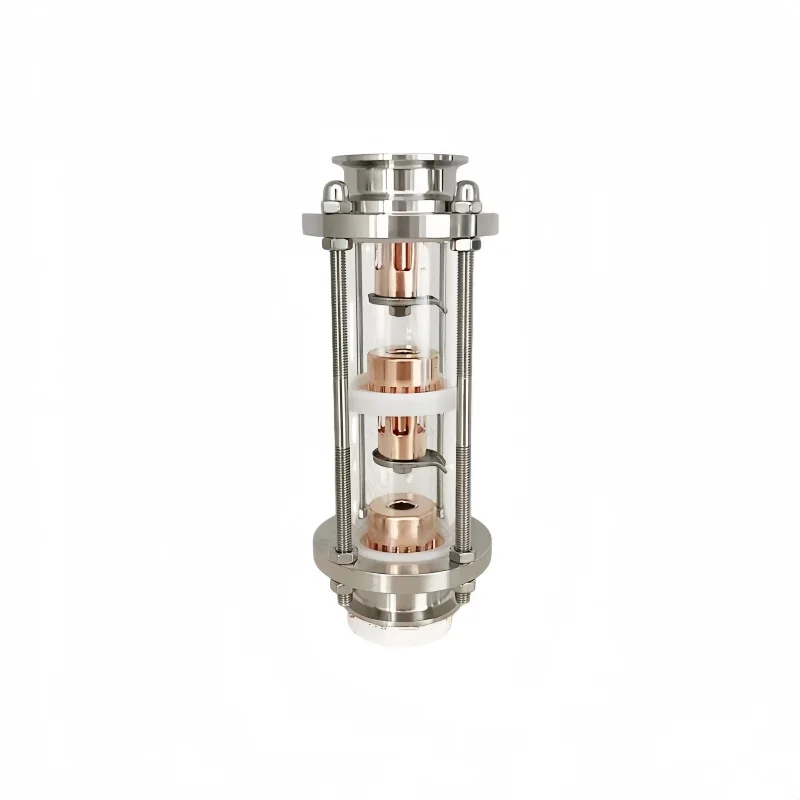 NEW Type 3 Floors 2" Distillation Lens Column With Copper Bubble Platte Sets,Tri-Clamp Sight Glass Union For Homebrew,SS304