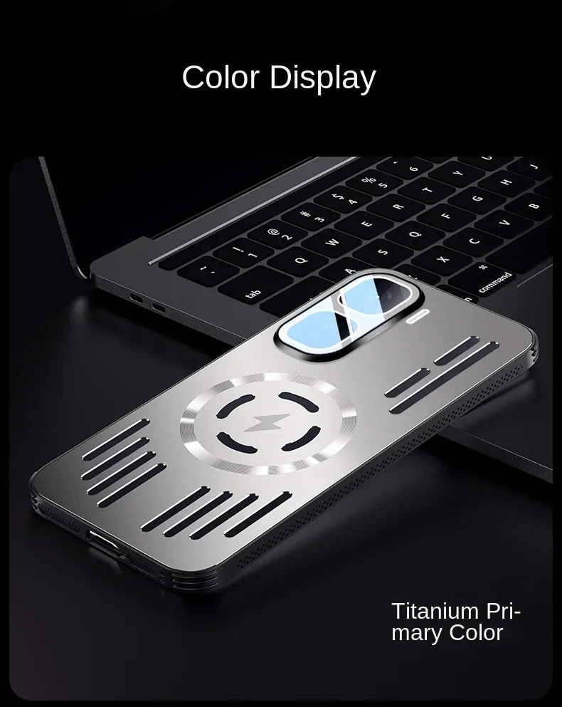 Aluminium Alloy Metal Heat Dissipation Shockproof Case