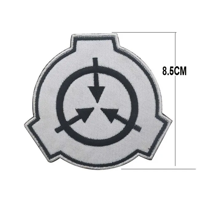 SCP embroidered cloth sticker supernatural symbol hook&loop design patches  for clothing tactical badge outdoor backpack badge - AliExpress