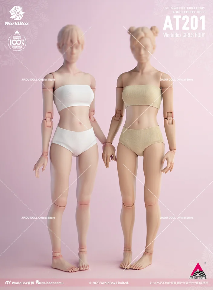 Worldbox AT201 AT202 AT203 1/6 Flexible Girls Joint Body Normal