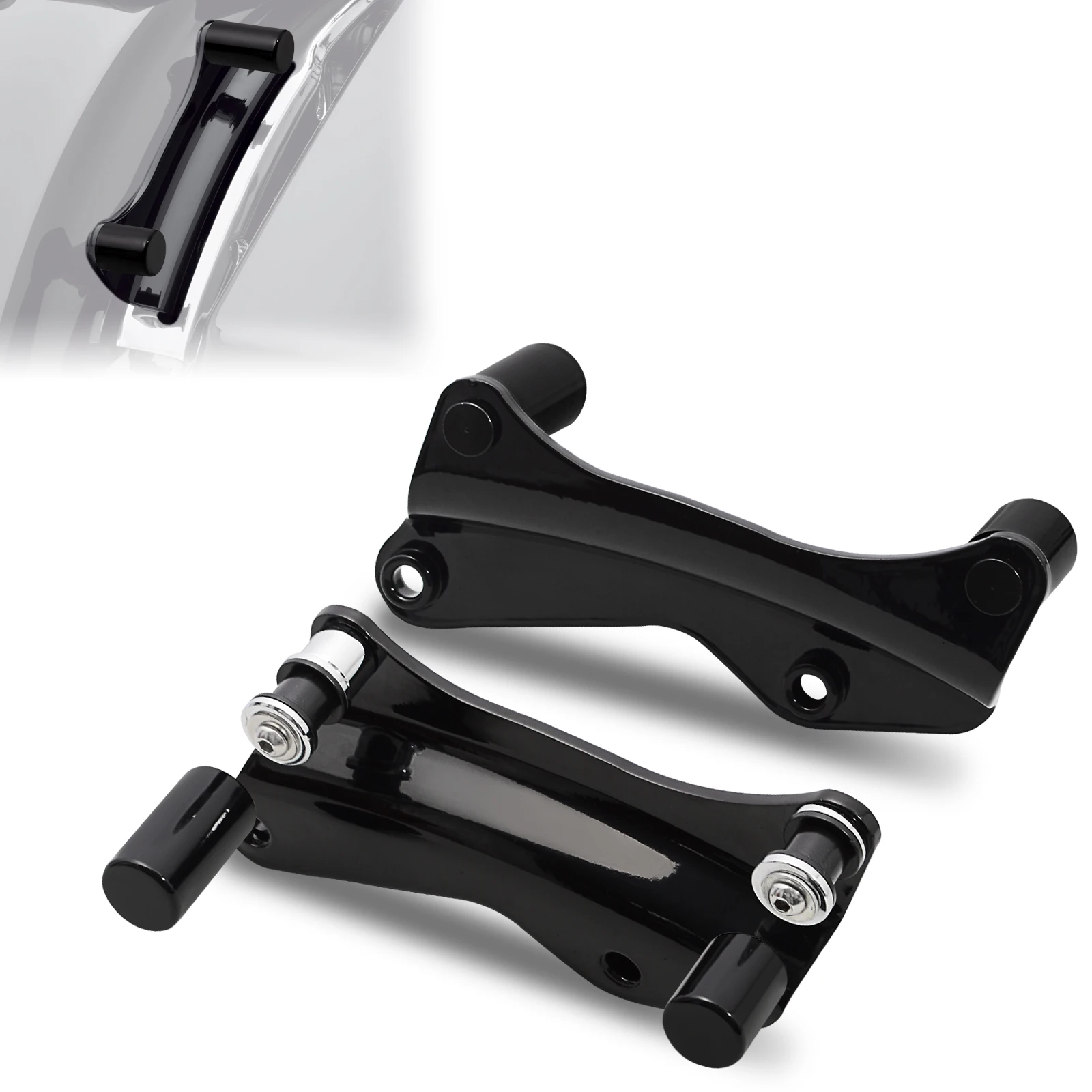Premium Docking Hardware Covers Kit for Harley Davidson Touring Models (2014-2025)