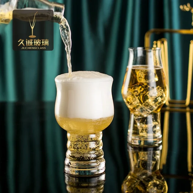 380ml Large Capacity Beer Mug Graduated Cylinder Pilsner Glass Tall Big  Champagne Flute Restaurant Craft Brew Stout Cocktail Cup - Glass -  AliExpress