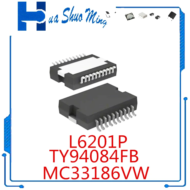 

10 шт./партия TY94084FB FDD8955 L6201P MC33186VW MC33186DH MC33186 HSOP20
