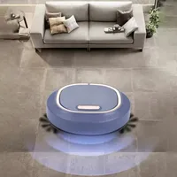 2024 NEW USB Wireless Vacuum Cleaner Robot 3 In 1 Sweeping Mopping Household Cleaning Robot Floor Carpet Sweeper Dust Collector 1