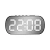 Sleek and Minimalist White LED Alarm Clock with Temperature Display and Night Light – Ideal for Student’s Bedrooms and Desks 5