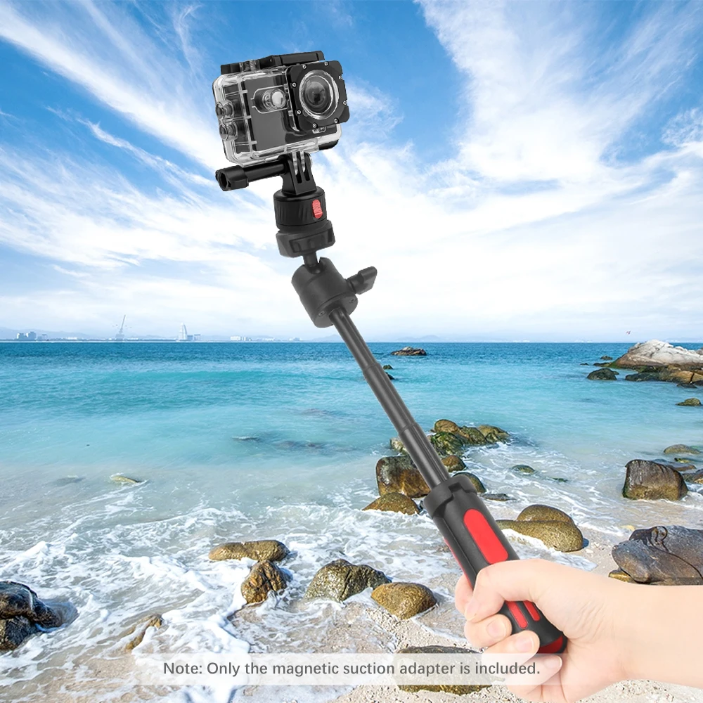 Magnetic Suction Adapter Tripod Adapter Quick Release Compatible with GoPro11/10/9/8/7 Insta 360 AKASO DJI Action Camera