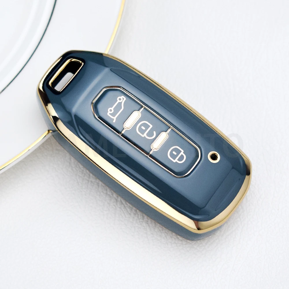 Custodia In Silicone Per Chiave Auto Ford Tourneo/Transit Courier 2023-2025 - TPU, Protettiva E Trasparente - Foto 7