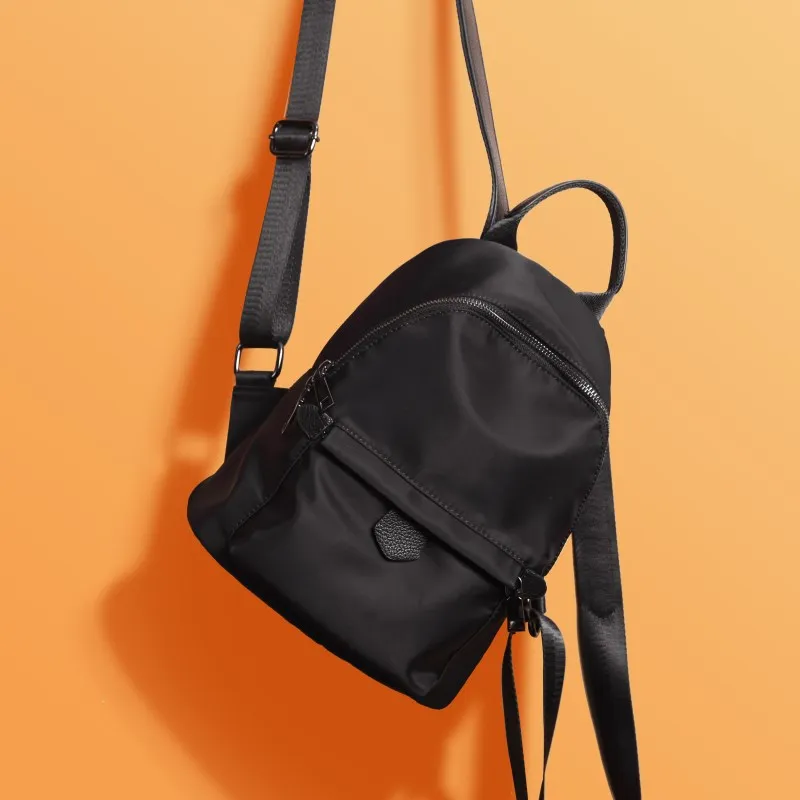 

Leisure Fashion Oxford Backpack Women's Spring 2023 Korean Edition New Solid Color High Capacity Backpack Travel Bag