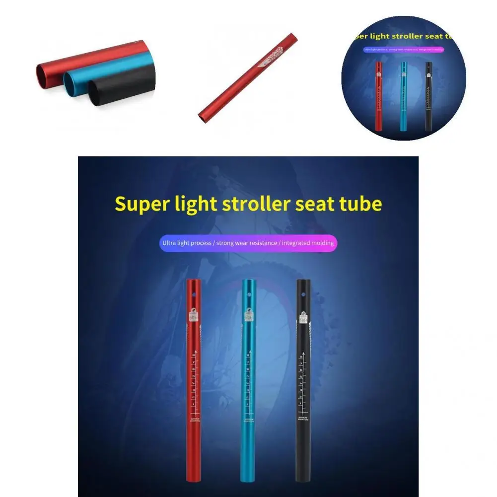 

Practical Aluminium Alloy Not Easy To Bend High Hardness Bicycle Seat Tube for Children Bike Bike Seatpost Seat Tube