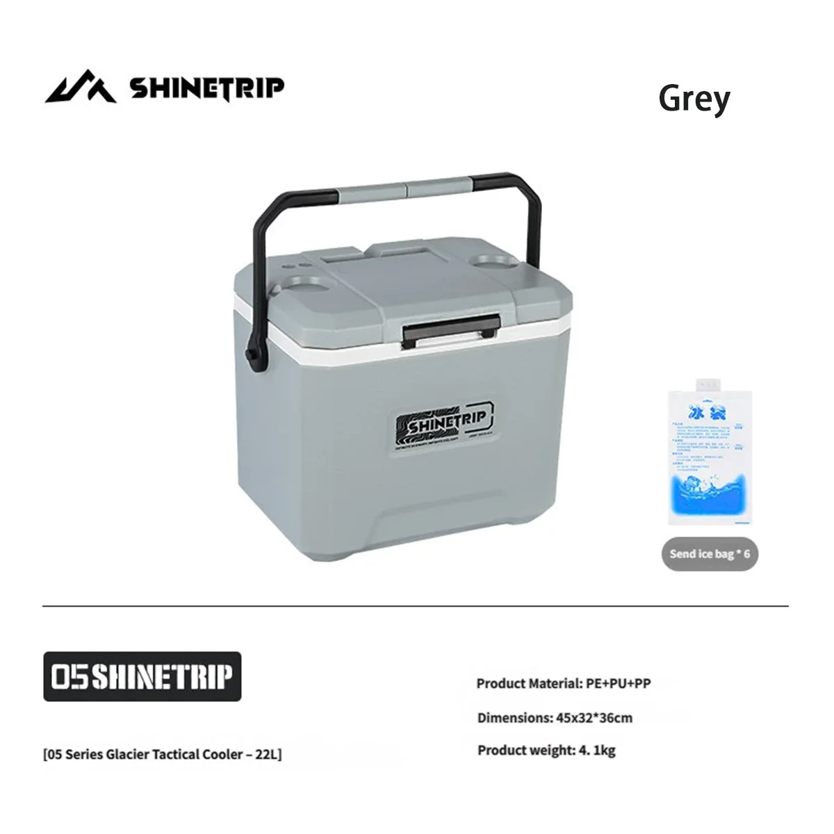  slider image of ShineTrip Camping Ice Box