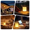 16 Colors Smart Touch Bedside Table Lamp RGB USB Rechargeable Night Light Desk Lamp Bedroom Decoration Gift Dining Table Light 6