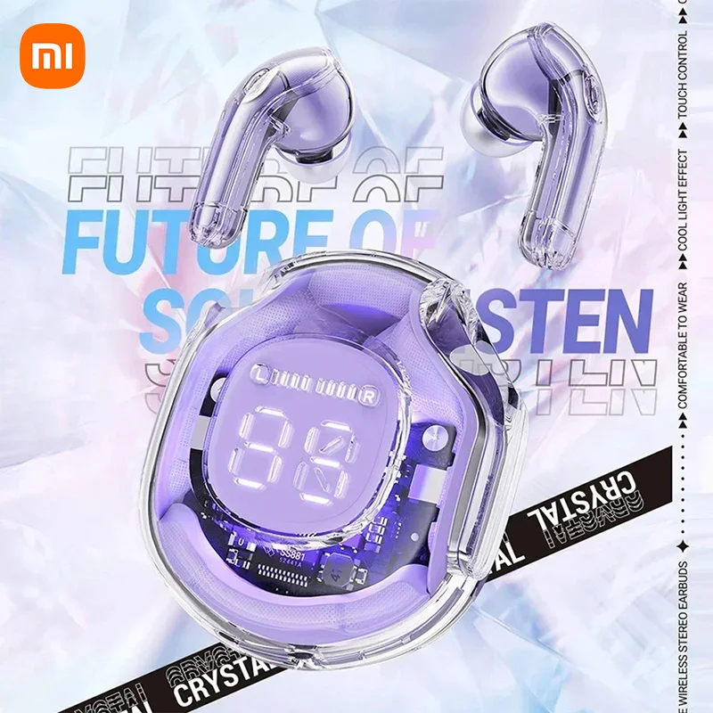 

Tws-наушники Xiaomi T8 с поддержкой Bluetooth 5,3 и светодиодным цифровым дисплеем