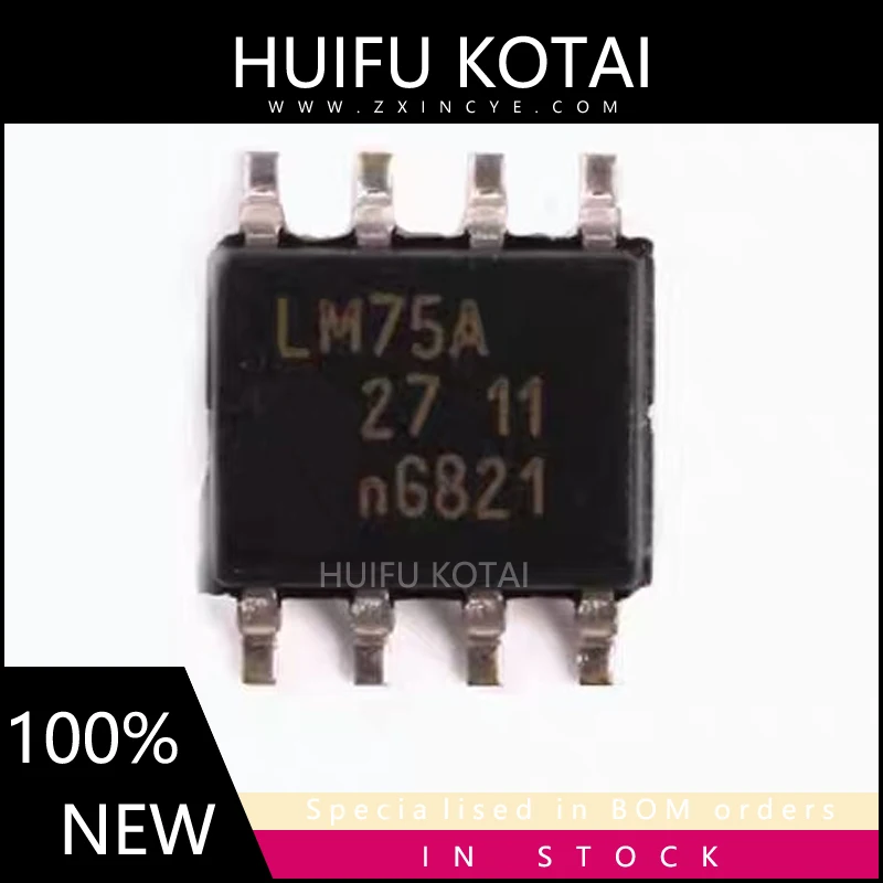 

5 шт., модель LM75ADP LM75A