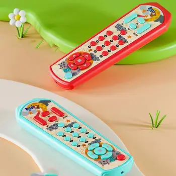 Baby Toy Music Mobile Phone Simulation TV Remote Control Early Educational Toys Electric Learning Machine Gifts For Newborn 2