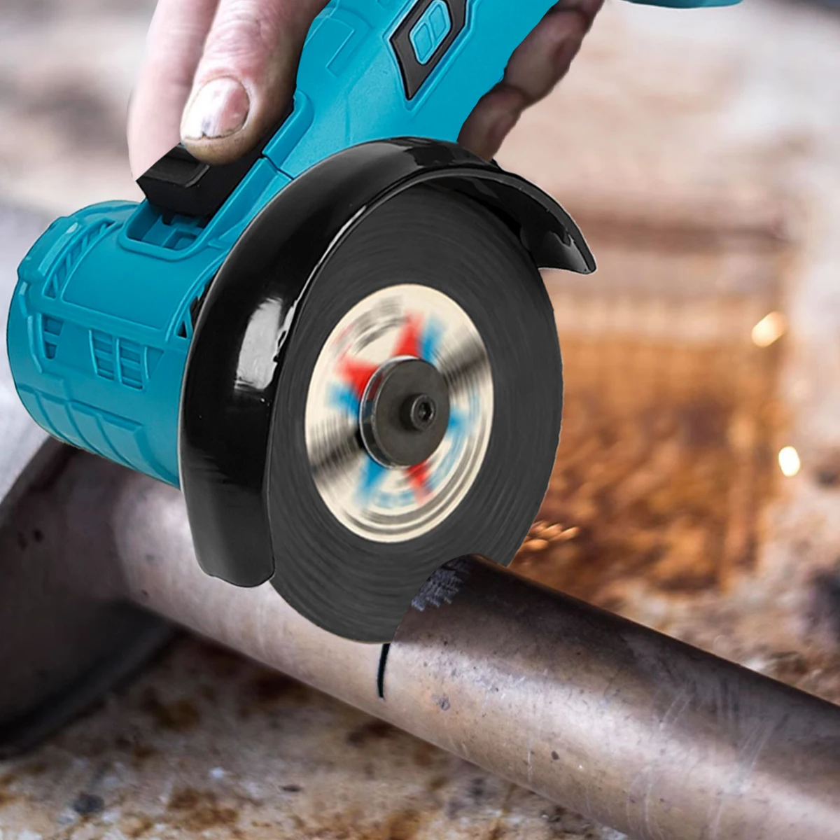 3-дюймовая мини-угловая шлифовальная машина, бесщеточная аккумуляторная ...