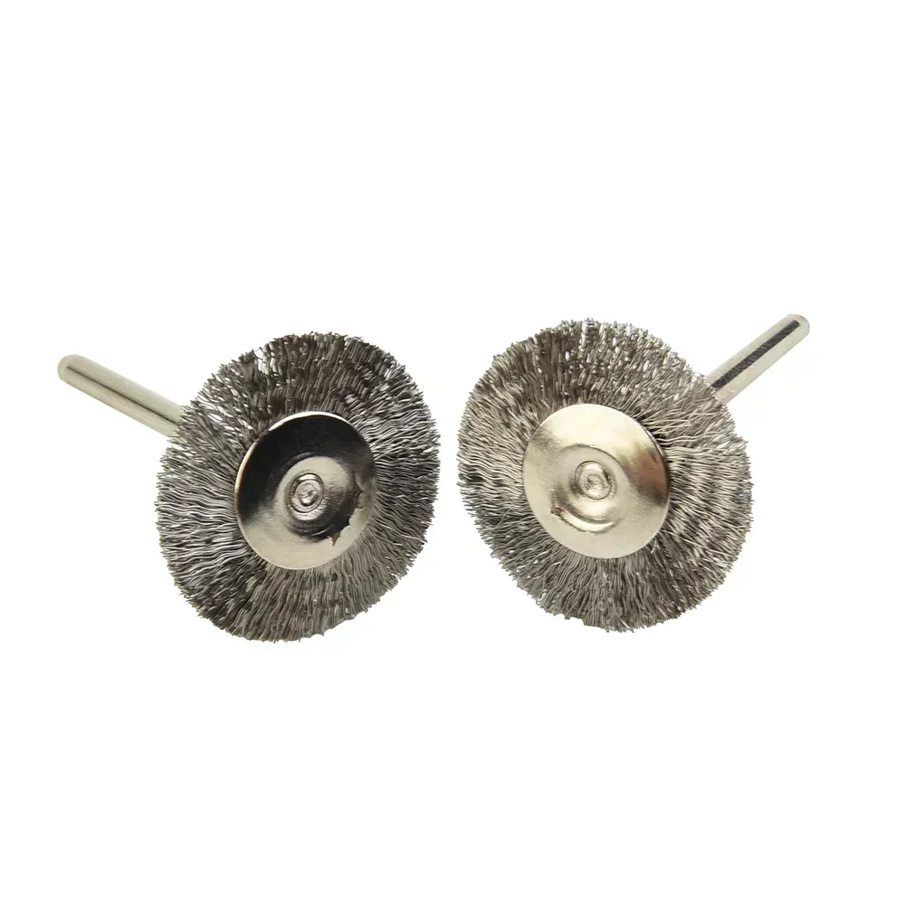 Brass Brush Steel Wire Wheels Brushes Drill Rotary Tools Polishing Rotary Tools Metal Rust Removal Brush Set 10Pcs