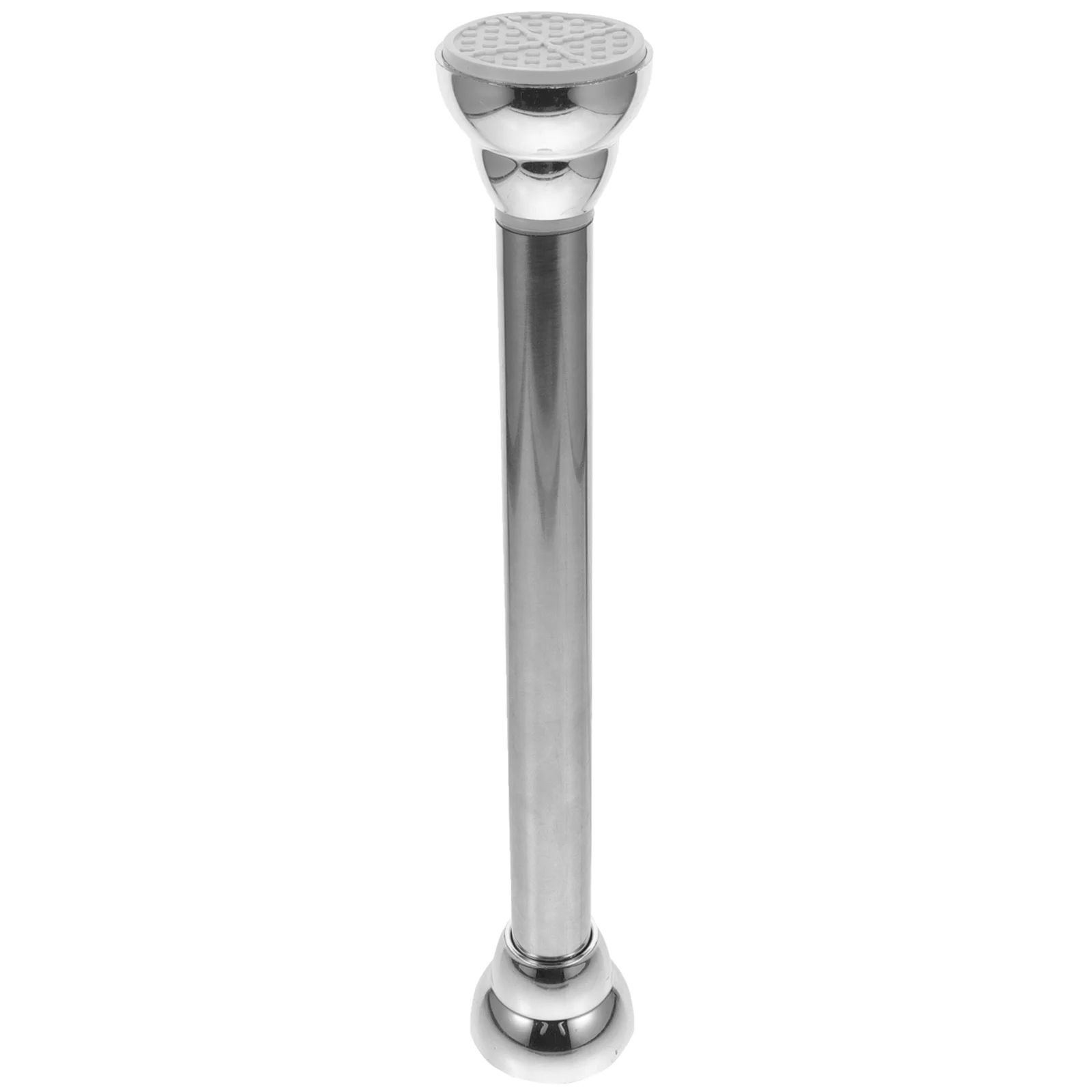 

Shower Curtain Rod Window Curtains Stainless Steel Pole Matte Black Curved Tension Adjustable Resin Spring 24-36