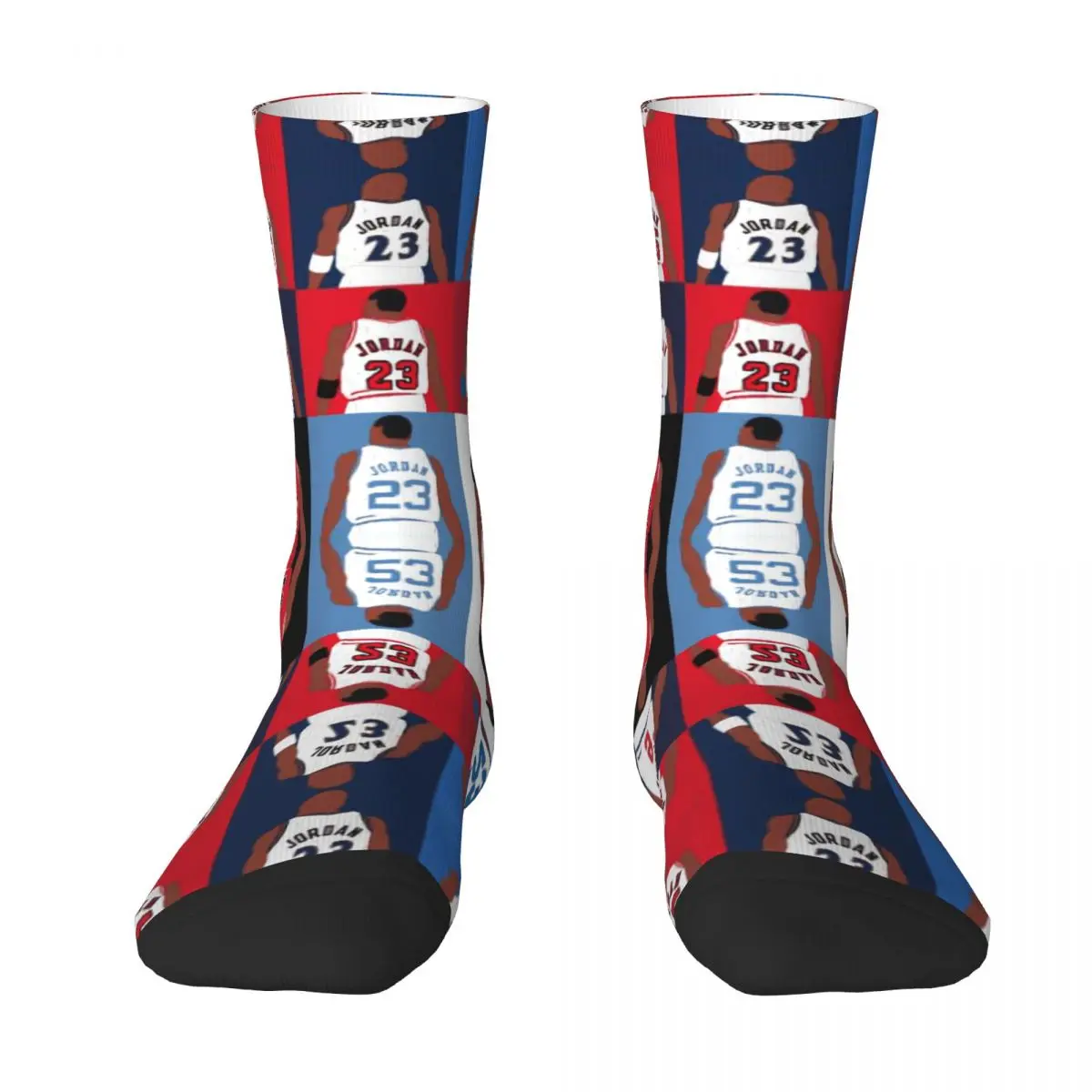 Flying Michapeler E Jordans Chicago 23 Basket Stars Bulls 31 Zaino Con Coulisse Grafico Divertente Novità Calzini Elastici