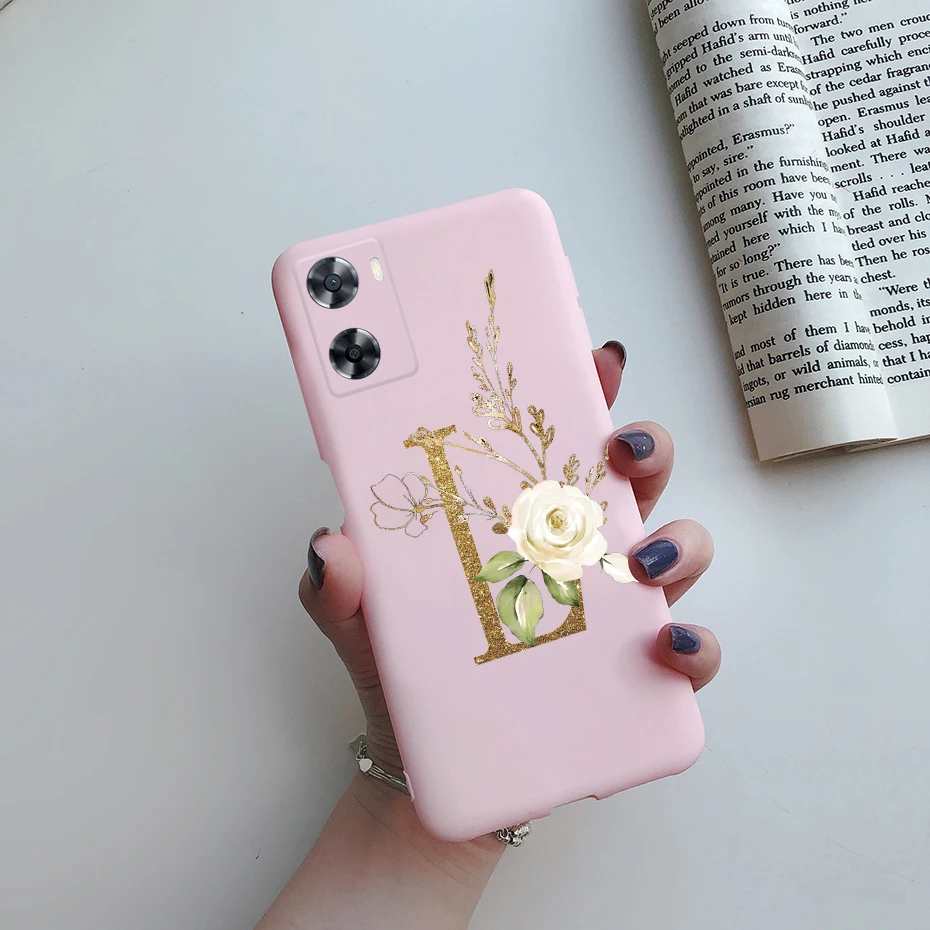 Cute Letters Soft Phone Case - Durable Back Cover