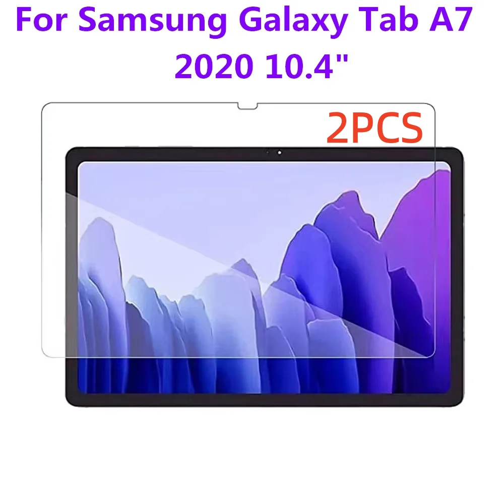 Premium Tempered Glass Screen Protector 2-Pack for 10.4-Inch Tablets - Bubble-Free Protective Film