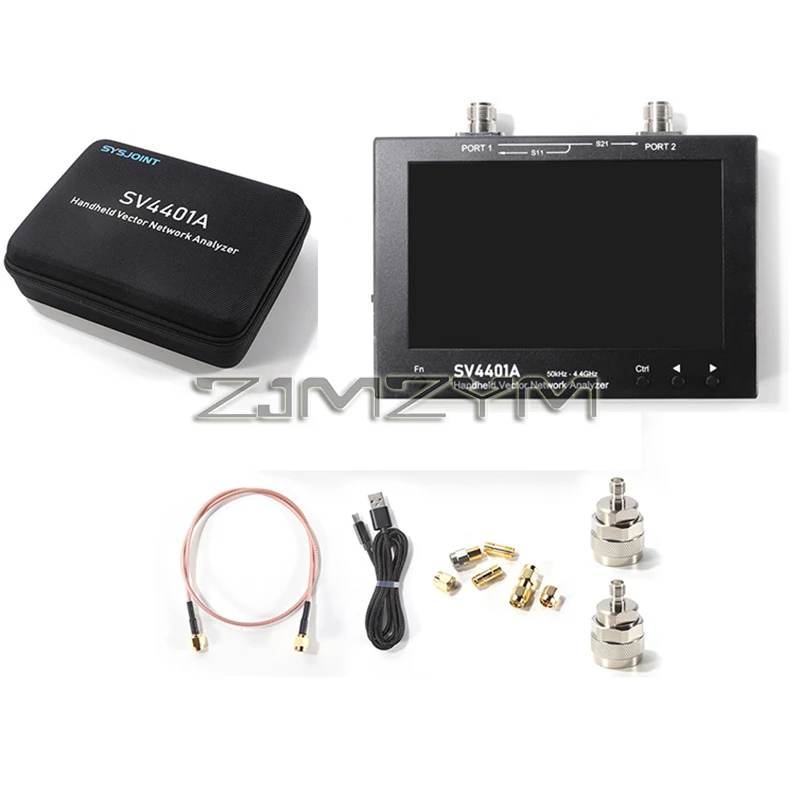 Vector Network Analyzer with LCD Internal Memory, SV4401A, 50KHz-4.4GHz, 100dB Dynamic VNA, 7 "Touch LCD осциллограф