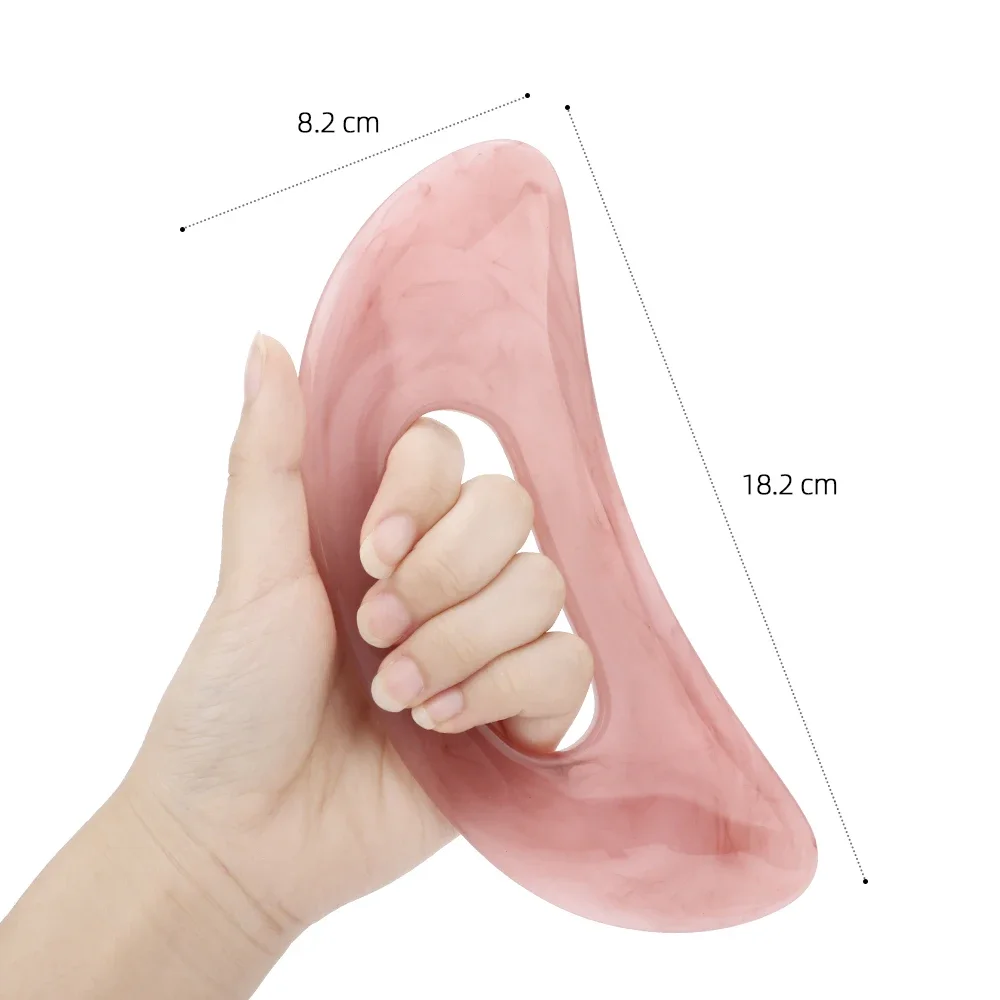 Gua Sha Board Massage Tool Muscle Massager Cellulite Massager Roller Large Gua Sha Massage Tool Muscle Scraping Massage Tool Lymphatic Drainage Massager Body Sculpting Anti Cellulite Tools for Body