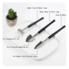 Ideal for gardeners, this mini stylish stainless steel gardening set includes essential planting and care tools for succulents a 6