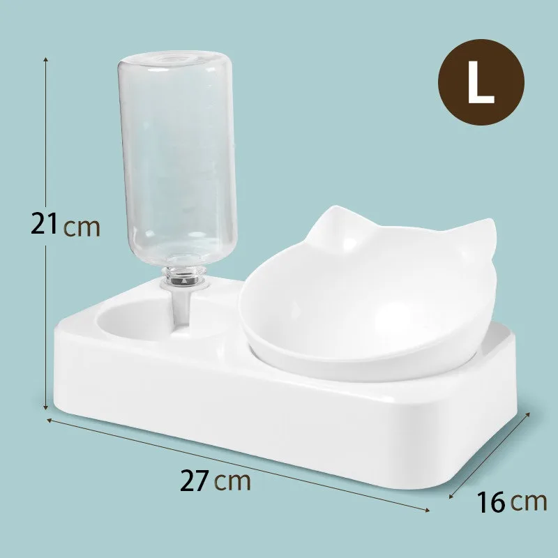 Title 9, Pet Bowl 15 Degrees Tilt to Protect Cervical Ve...