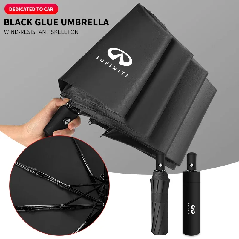 Car Folding Umbrella Automatic Sunshade Accessories For Infiniti ESQ J Ex Fx G I J M Q Qx Q60 Q30 Q40 Q50 Q45 Q70 QX70 QX80