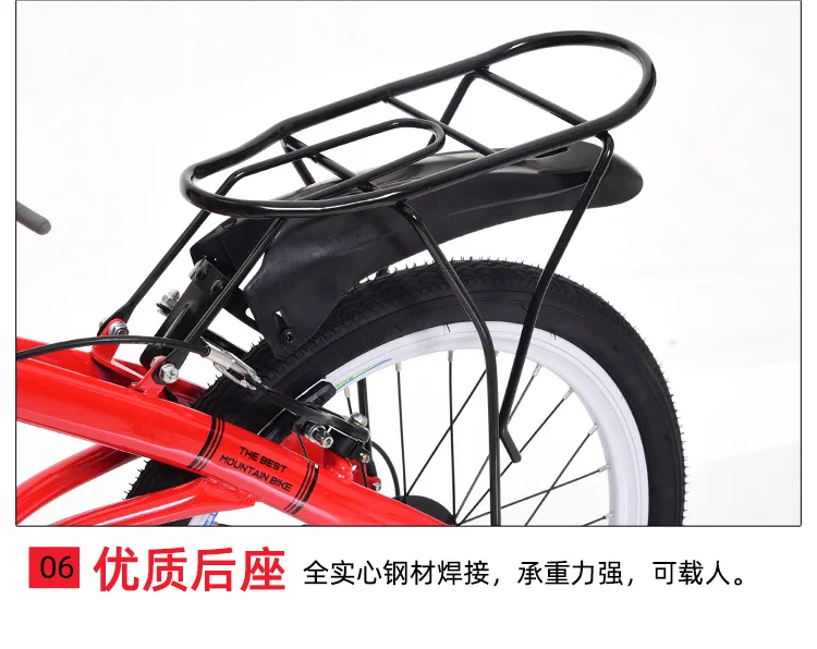 Bici Pieghevole 20 Pollici 6 Velocità - Telaio Acciaio Carbonio, Per Adulti E Adolescenti, Spedizione Da Germania - Foto 11