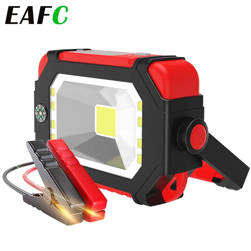 Tanie EAFC 1500A akumulator samochodowy z dużą lampą 16800mAh urządzenie do uruchamiania awaryjnego sklep