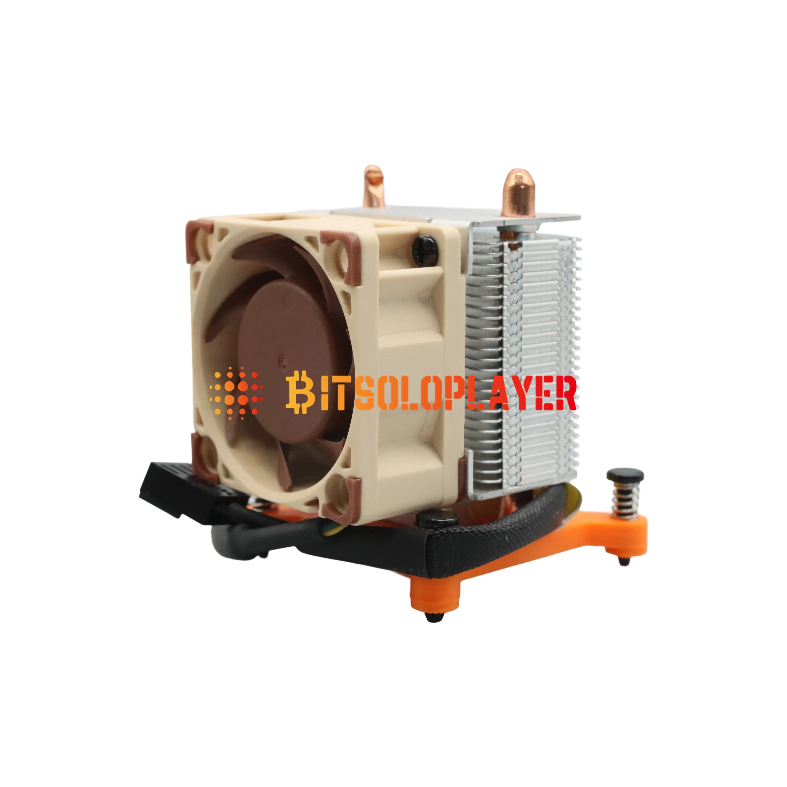 BITAXE NirdMiner Ice Tower Heat Sinks Radiator GAMMA SUPRA ULTRA 401 601, silent fan for overclock open source miners