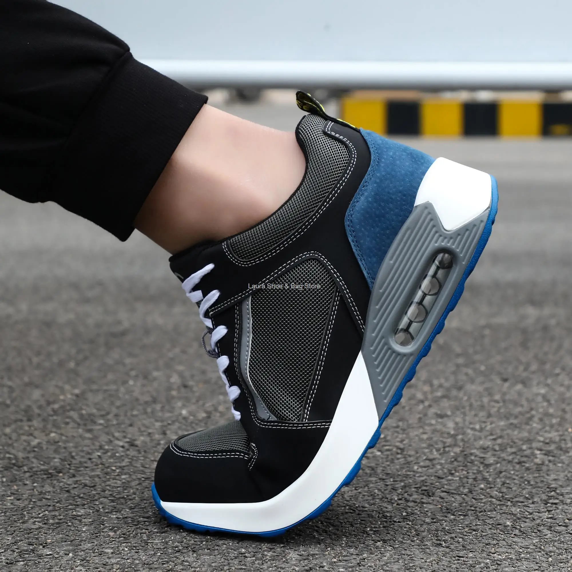 Safety Shoes Lightweight Safety Shoes for Men Women Anti-smash Puncture Proof Work Shoes Male Construction Security Boots