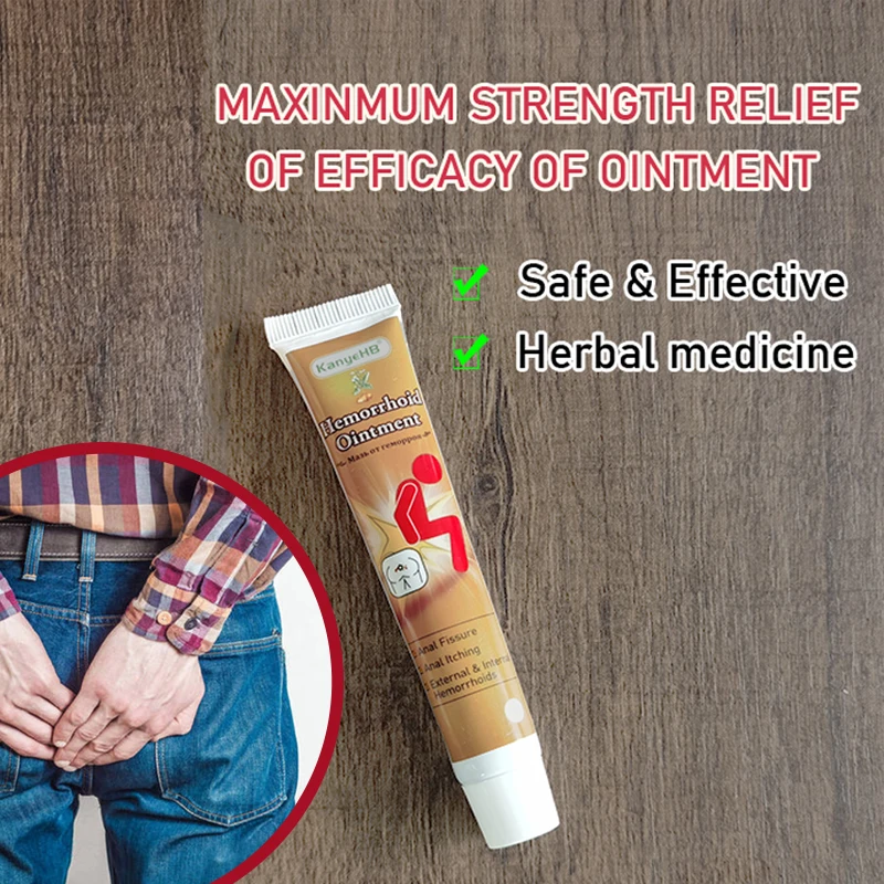 Relieve Pain Hemorrhoids Cream Anti Swelling Formula Anal Tear Bleeding Hemorrhoids Pain Relief Cream Repair Soft Tissue G003 pain relief cream knee pain relief cream