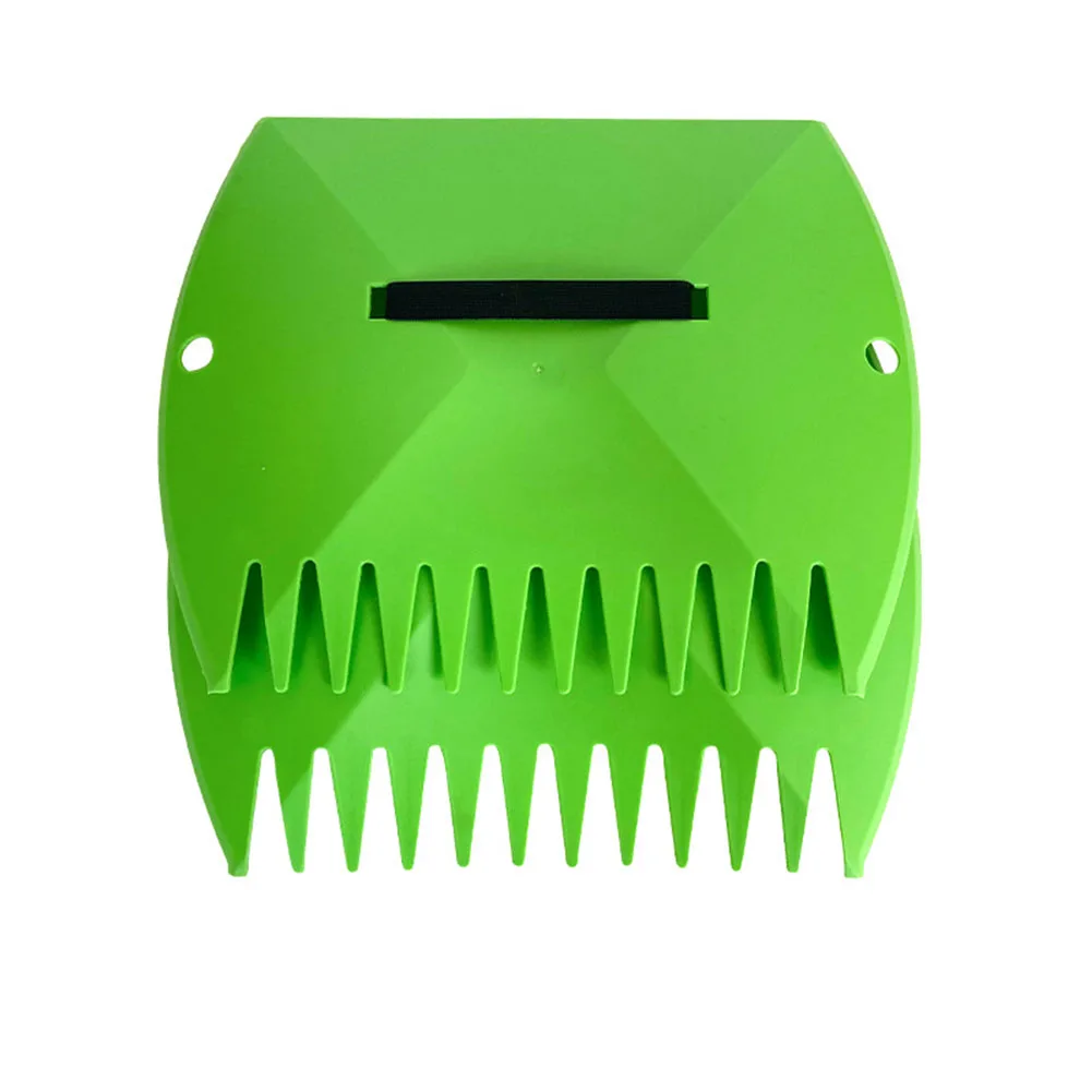 W50 1pair Grabs Lawn Pick Up Adjustable Handle Cleaning Tool Yard Durable Leaf Scoops Home Garden Handheld Rubbish Hand Rakes 4