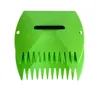 W50 1pair Grabs Lawn Pick Up Adjustable Handle Cleaning Tool Yard Durable Leaf Scoops Home Garden Handheld Rubbish Hand Rakes 4