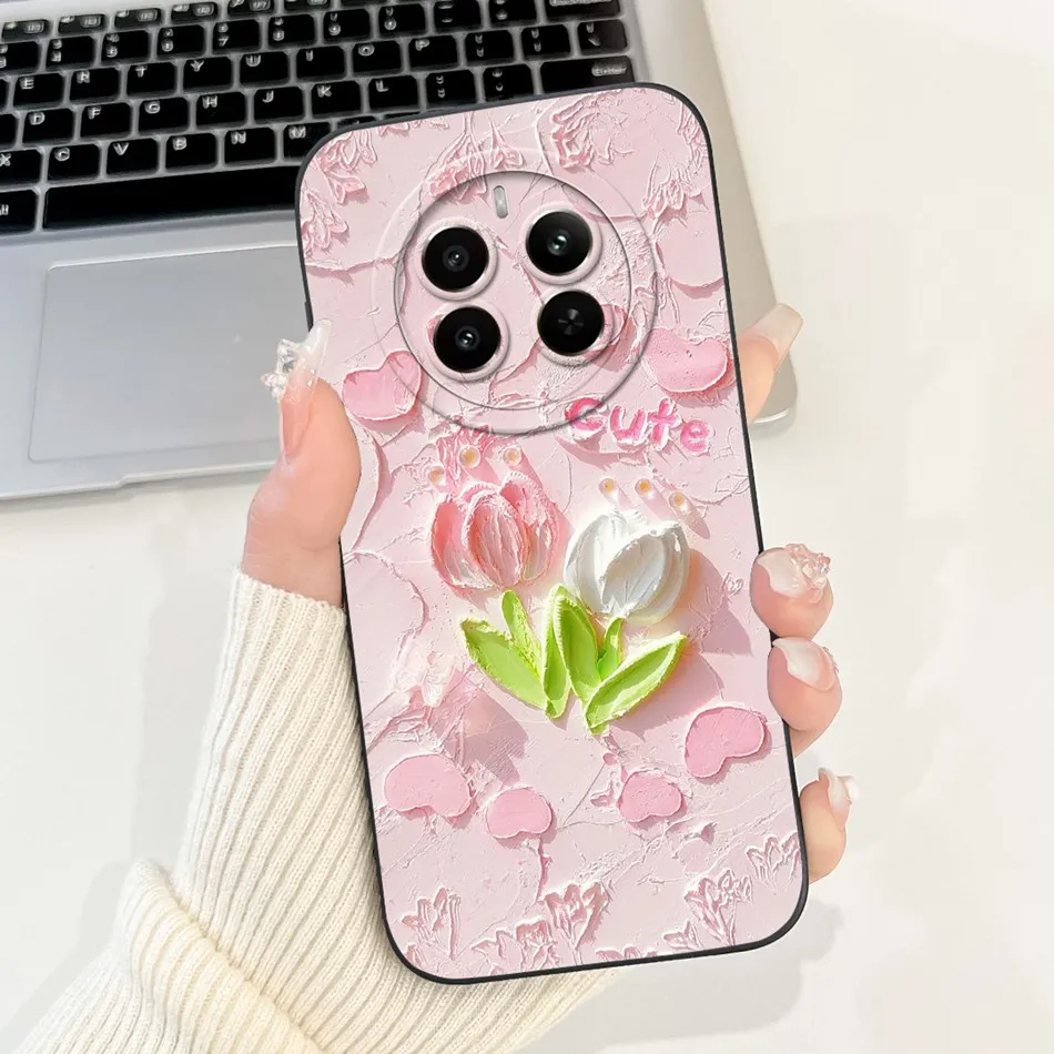 Cute New Design Soft Silicone Shockproof Phone Case - Plain Style