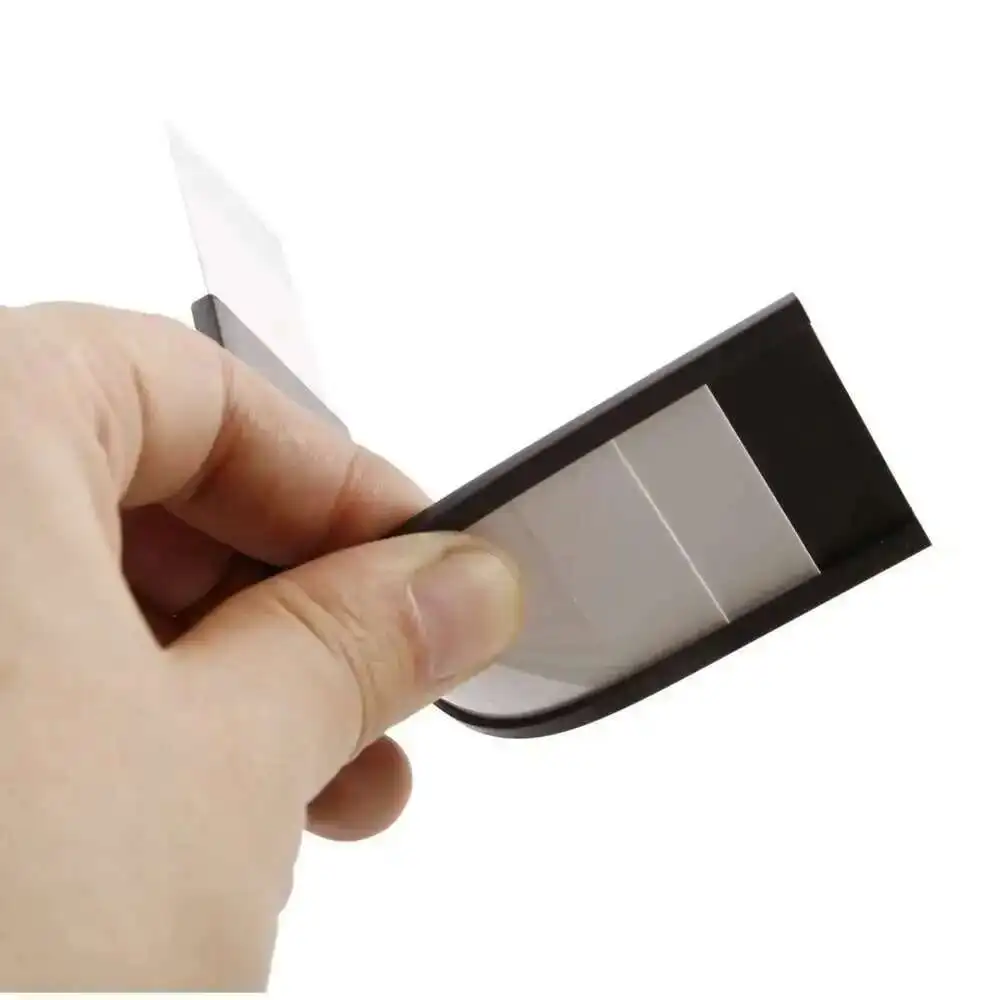 금속 선반 1x3 인치에 대 한 명확한 플라스틱 보호 장치와 자기 데이터 카드 홀더와 30pcs 자기 레이블 홀더