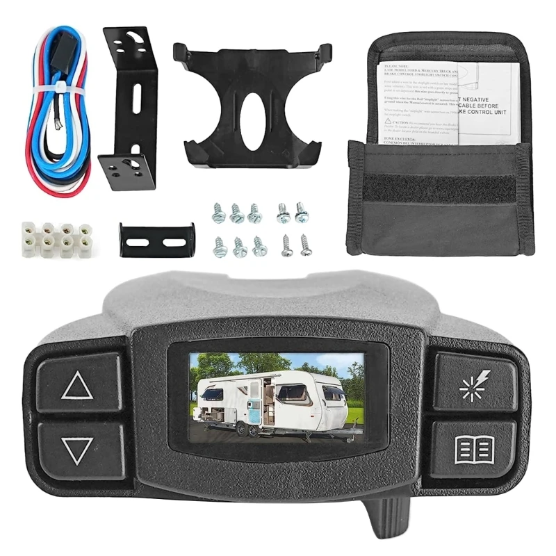 

Truck Brake Controller for P3 90195 Electric Proportional Trailer Brake Controller Box Brake Controller Brake Control