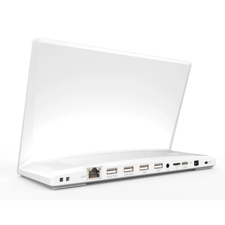 OEM L자형 15.6인치 터치스크린 고객 피드백 평가기 레스토랑 주문용 RJ45 옵션 POE NFC 데스크탑 안드로이드 태블릿