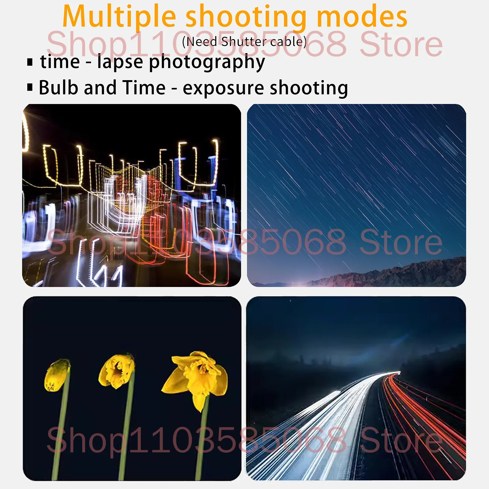 Stabilisateur Gyroscopique NiYien pour Caméra/Drone FPV - Noir/Rouge