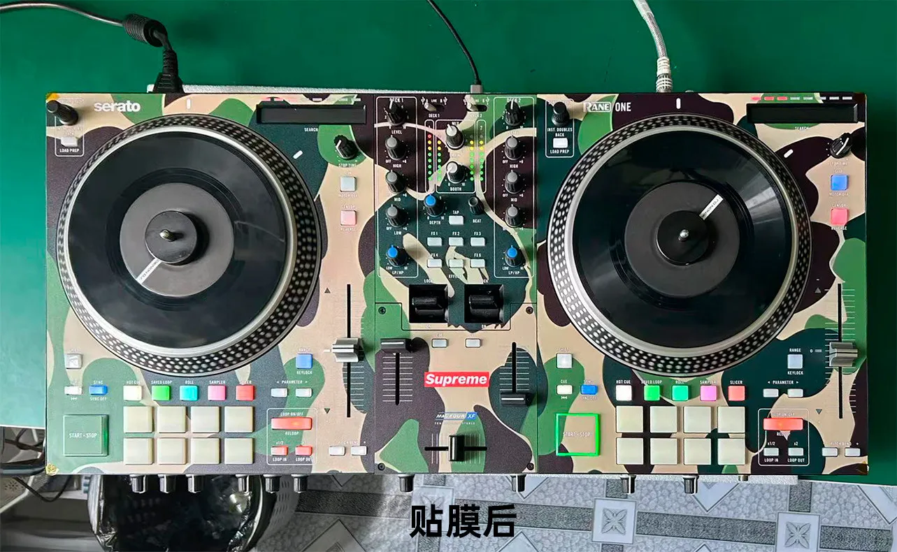 RANE ONE 컨트롤러용 스크린 보호 필름, 개인 맞춤형 장식 스킨(맞춤 제작 가능)