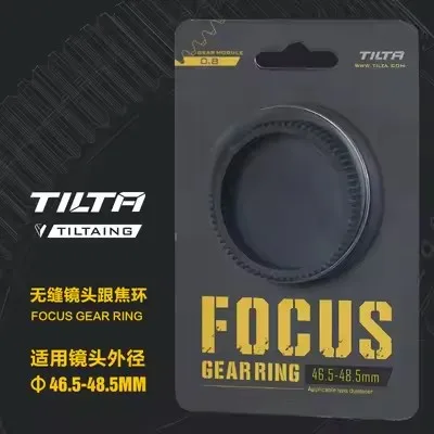 Tilta Follow Focus Gear Ring 360 Rotation Silent Seamless Focus Gear Ring For DSLR Camera Accessories TA FGR PRT camera focus ring
