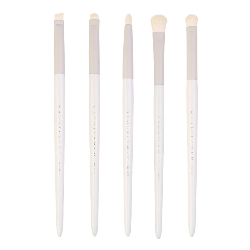 Detail Eye Makeup Brush Flat Eyes Brushes Professional Angled Eyebrow Eyeliner Contour Brush Concealer Eyeshadow Cosmetics Tools
