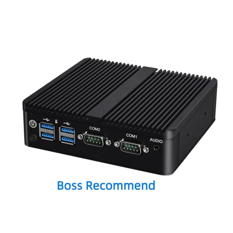 Guangzhou Produttore J1900 Mini Pc Industriale 4G 64G Ufficio Micro Computer Thin Client Computer Da Ufficio